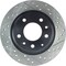 Centric Parts Sport Drilled/Slotted Brake Rotor, 127.45064L 127.45064L - alternate 1